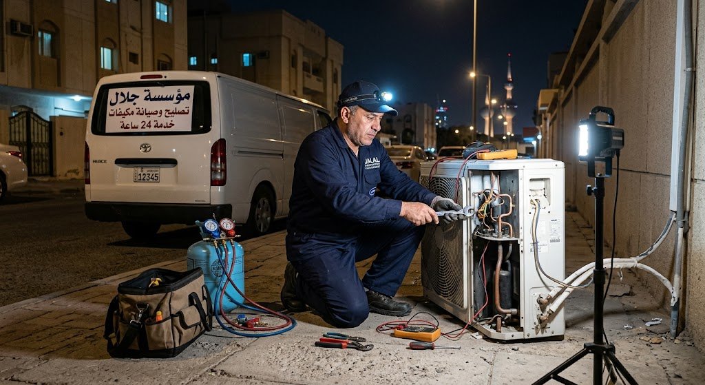 فني تكييف اليرموك الكويت لخدمات الصيانة والتصليح