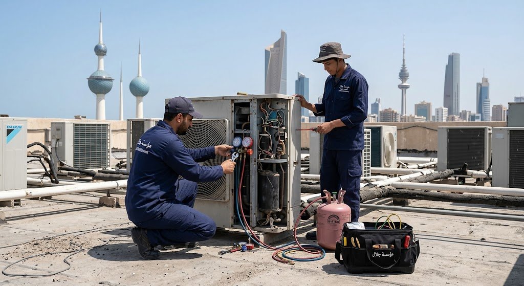 فني تكييف المنطقة العاشرة الكويت