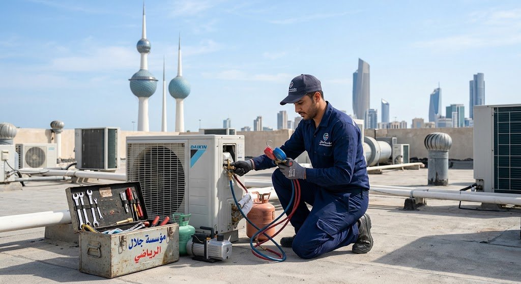 فني تكييف هندي بالكويت
