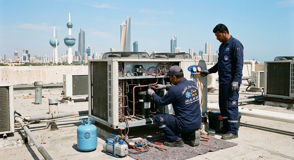 أرخص فني تكييف الكويت لتنظيف وتصليح المكيفات بالمنزل